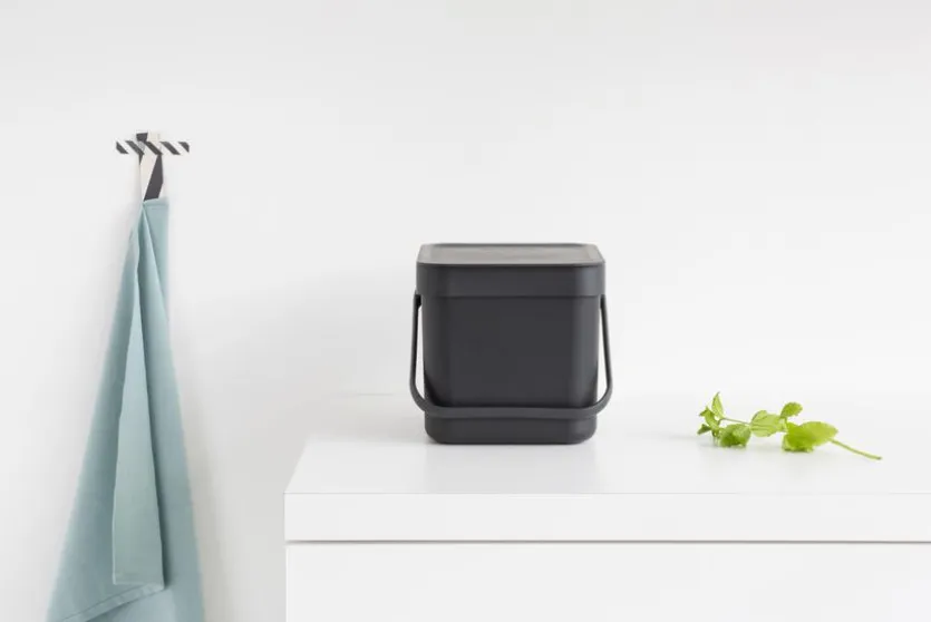 Abfallbehälter Sort&Go 6l Grey