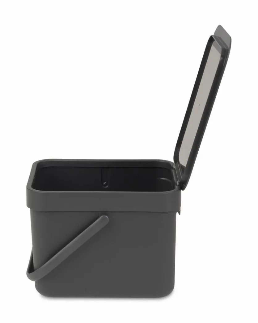 Abfallbehälter Sort&Go 6l Grey