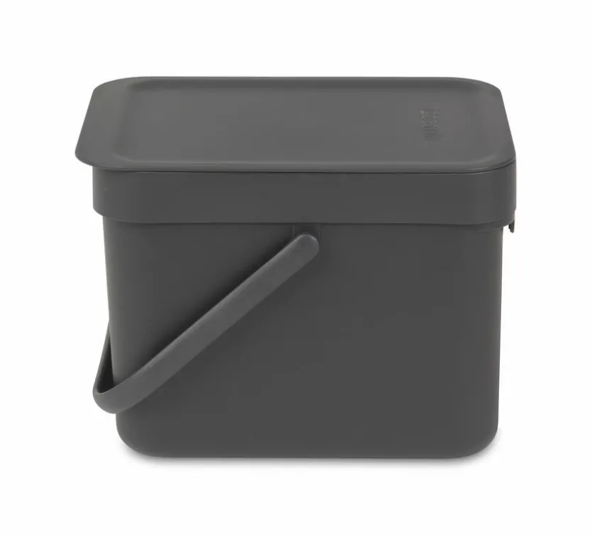 Abfallbehälter Sort&Go 6l Grey