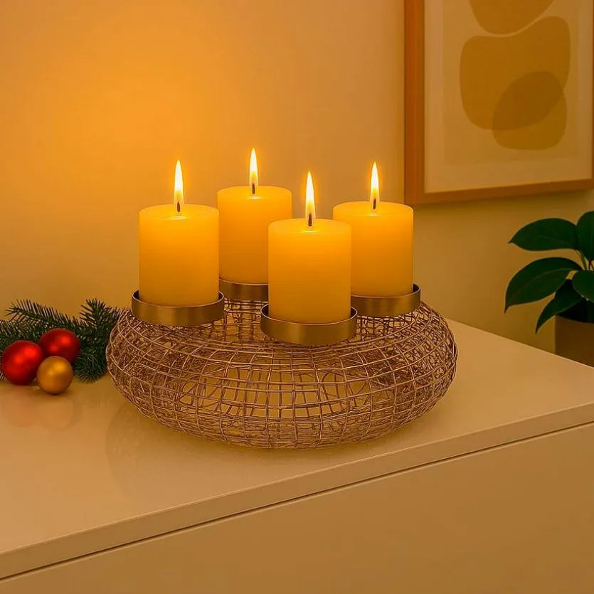 Adventskranz Glitter Ø 35 cm
