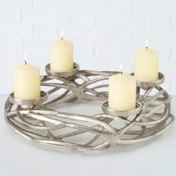 Adventskranz Ringval Ø 40 cm