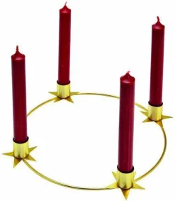 Adventskranz Stern Ø 30 cm