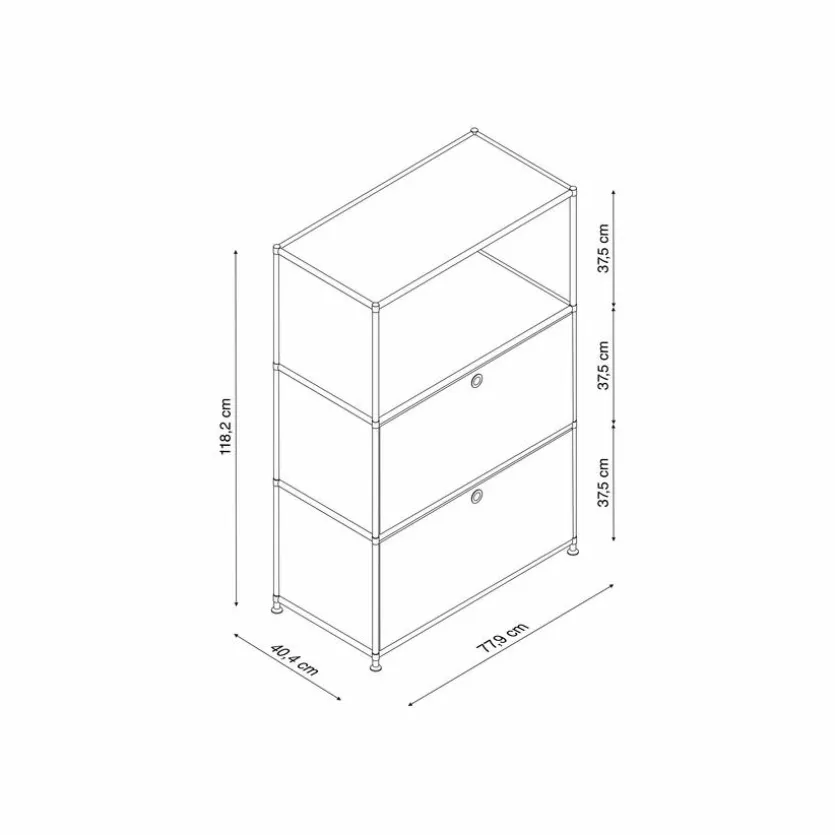 Aktenregal System 4