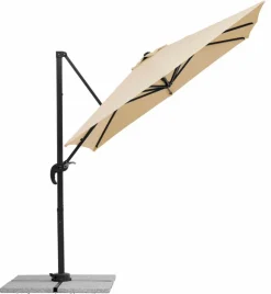 Ampelschirm Rhodos Junior 230 x 230 cm