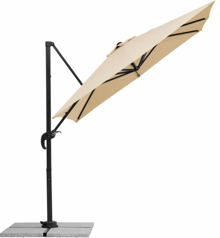 Ampelschirm Rhodos Junior 230 x 230 cm