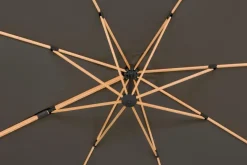 Ampelschirm Rhodos Twist Woody 300x300cm