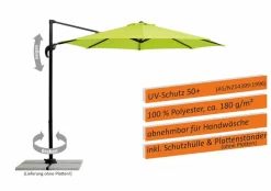 Ampelschirm Rhodos Junior ø 300 cm