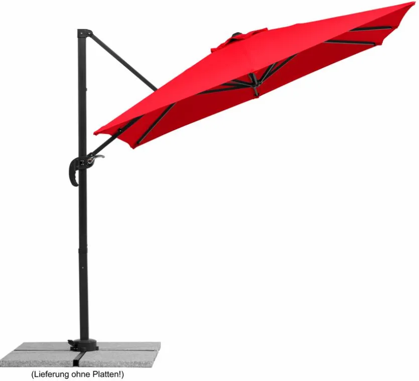 Ampelschirm Rhodos Junior 230 x 230 cm