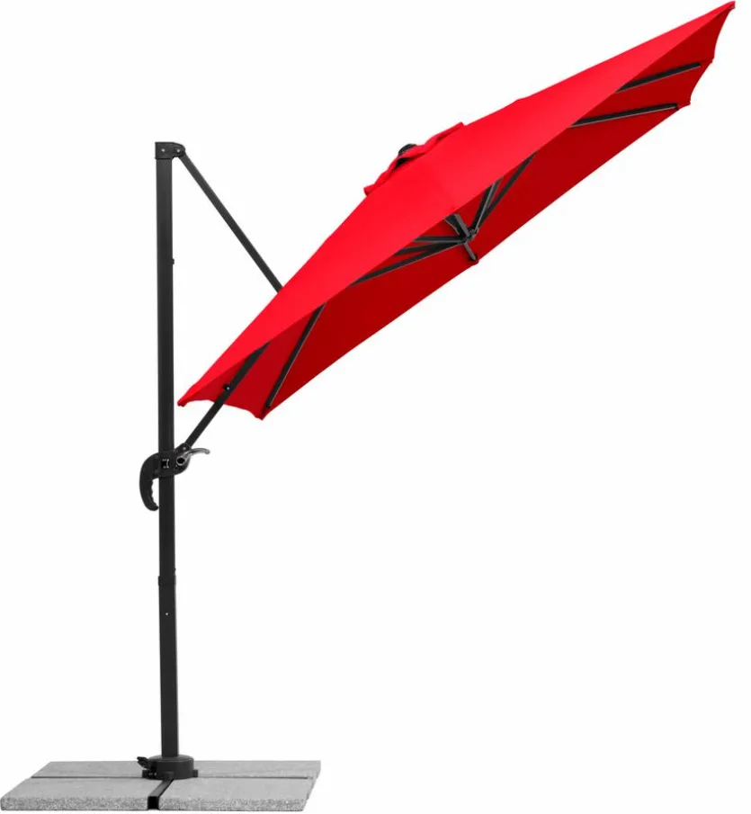 Ampelschirm Rhodos Junior 230 x 230 cm