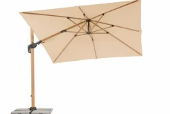 Ampelschirm Rhodos Twist Woody 300x300cm