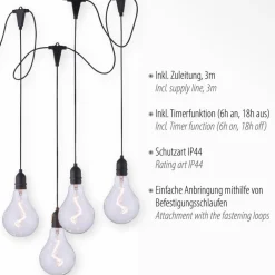 Außenpendelleuchte Enni