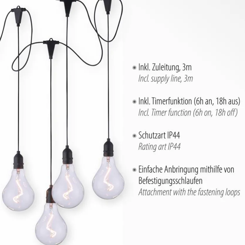 Außenpendelleuchte Enni