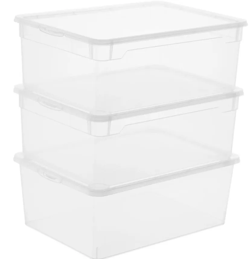 Aufbewahrungsbox Men Shoe 3tlg.