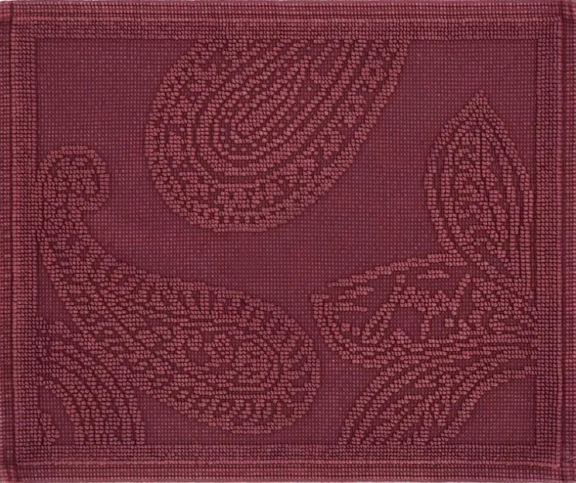 Badteppich Paisley 50 x 60 cm
