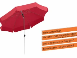 Balkonschirm Locarno Ø 200 cm