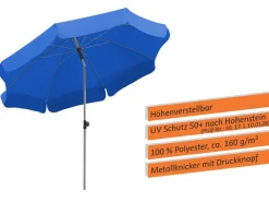 Balkonschirm Locarno Ø 200 cm