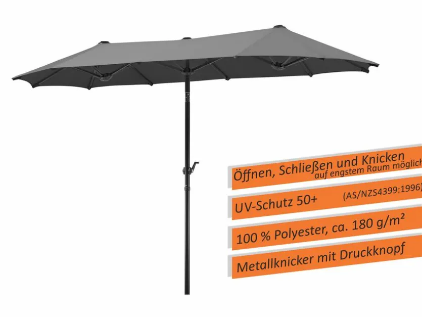 Balkonschirm Salerno 300 x 150 cm