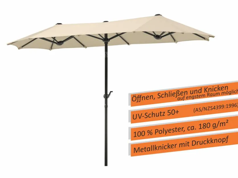 Balkonschirm Salerno 300 x 150 cm