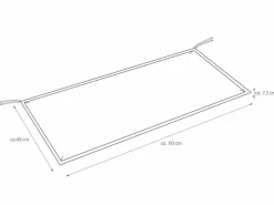 Bank-Auflage Unica 110 x 45 cm