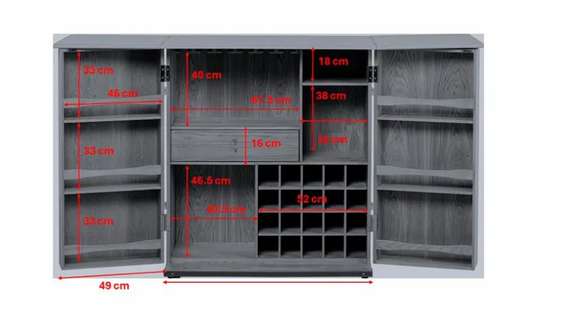Barschrank Venezia 87868