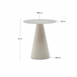 Beistelltisch Wilshire Ø 50 cm
