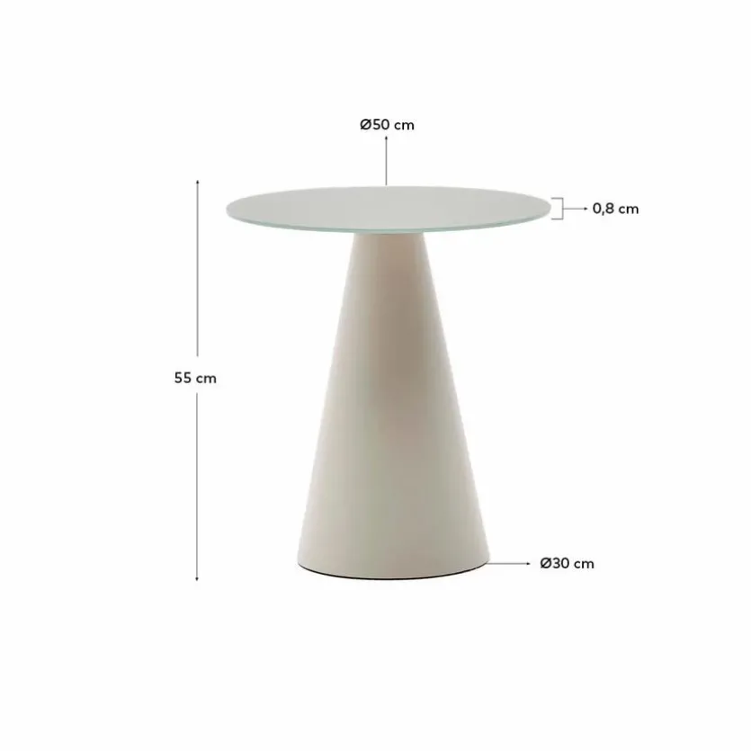 Beistelltisch Wilshire Ø 50 cm