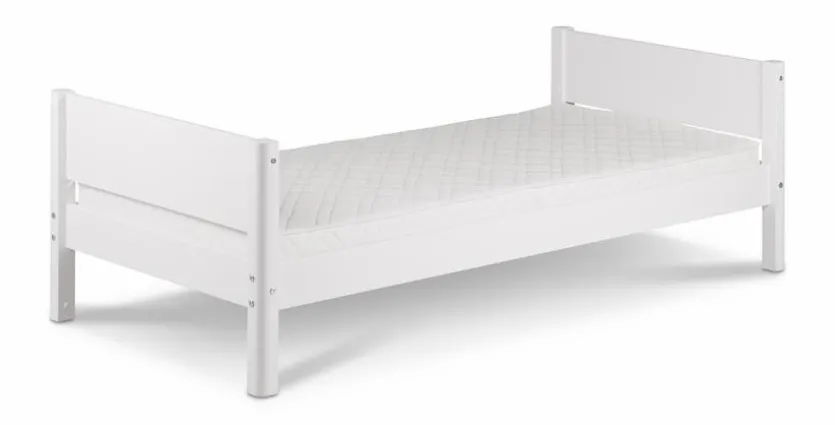Bett White 90 x 200 cm