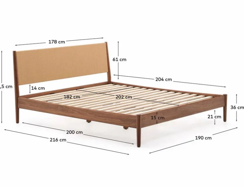 Bett Elan 180 x 200 cm