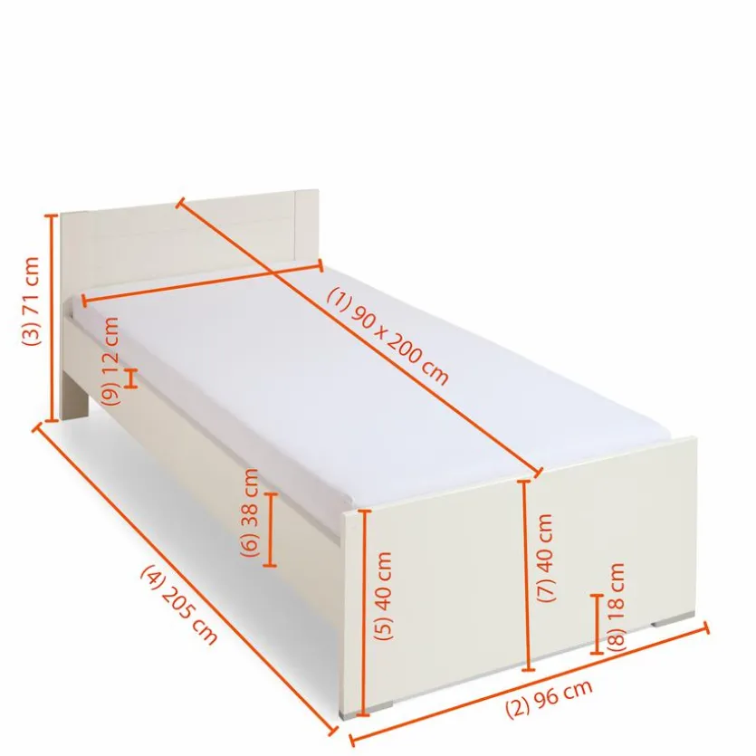 Bett Filou 90 x 200 cm