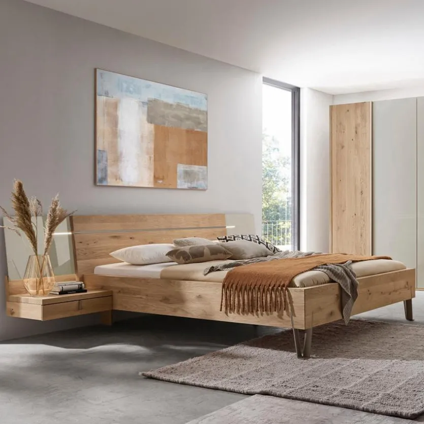 Bett mit Nachttischen Cubo 180 x 200 cm