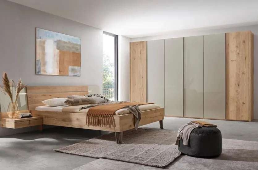Bett mit Nachttischen Cubo 180 x 200 cm