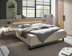 Bett mit Nachttischen Danao 180 x 200 cm