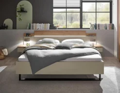 Bett mit Nachttischen Danao 180 x 200 cm