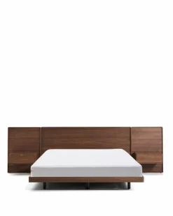 Bett mit Nachttischen Norlen 160 x 200 cm