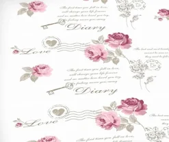 Bettwäsche Diary Rose 135 x 200 cm