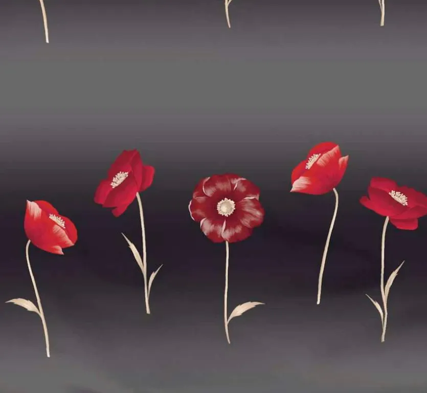 Bettwäsche Mohn 135 x 200 cm