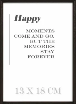 Bilderrahmen Happy 14,5 x 19,5 cm