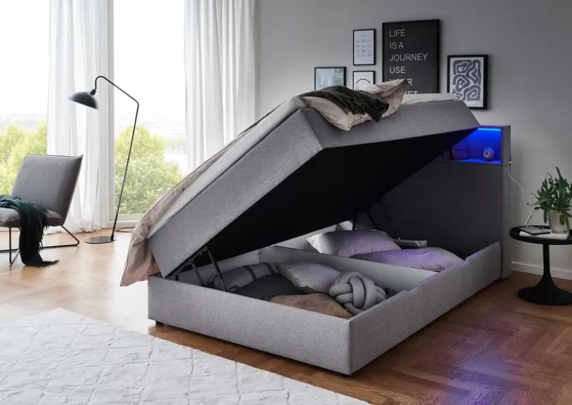 Boxspringbett Caja 140 x 200 cm
