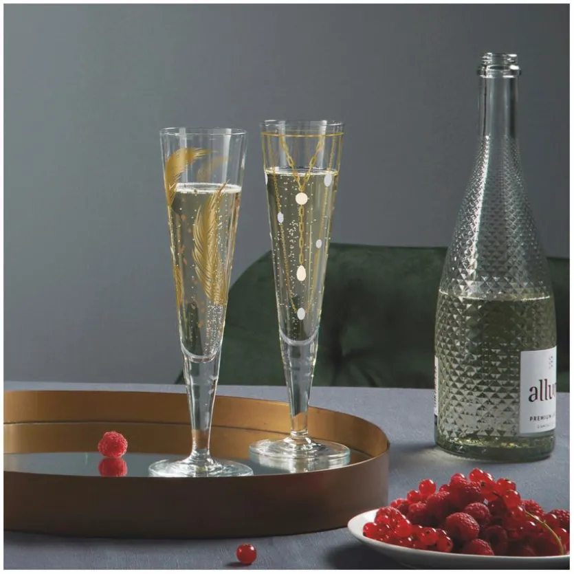Champagnerglas Goldnacht 205 ml