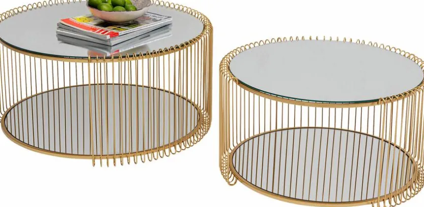 Couchtisch Wire Double 87674 2er Set