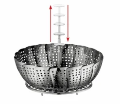 Dampfeinsatz Klappbar 23 cm