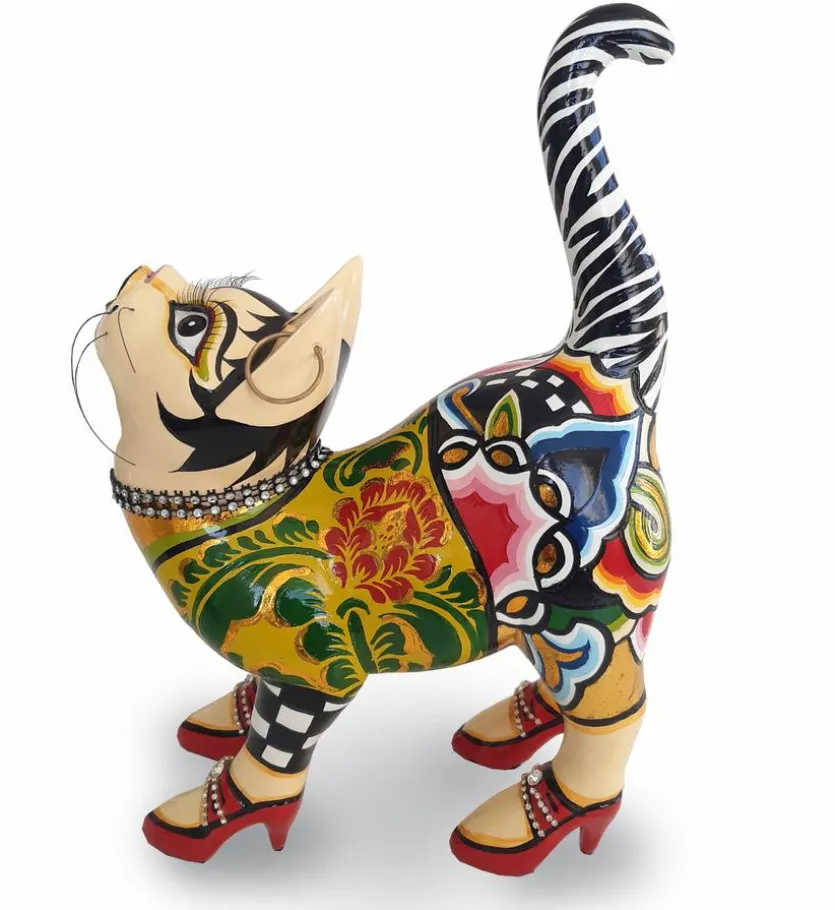 Deko-Figur Kitty 10 x 21 cm