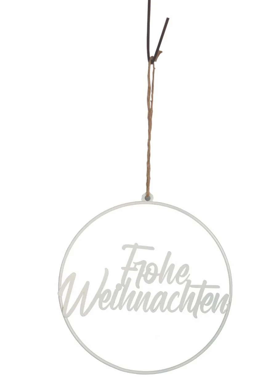 Deko-Hänger Frohe Weihnachten Ø 24,8 cm