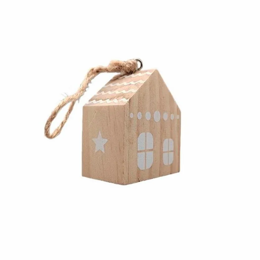 Deko-Hänger Haus 4tlg.