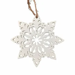 Deko-Hänger Schneeflocke Ø 10,5 cm