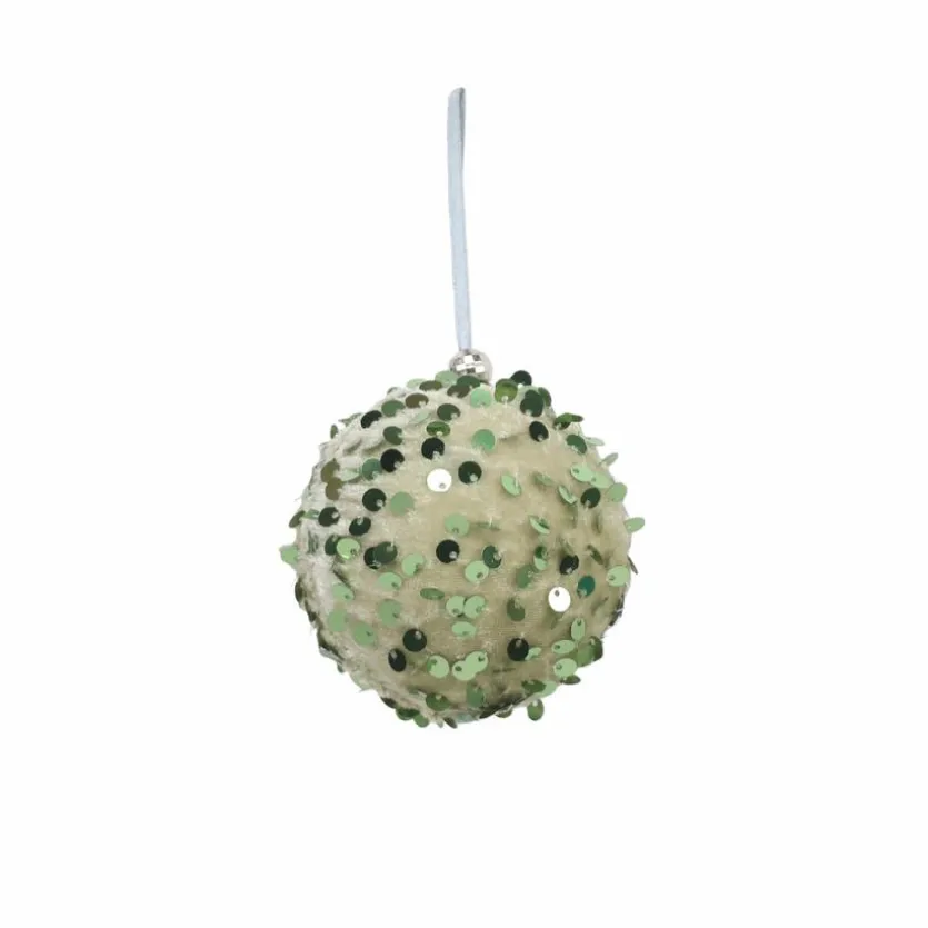 Deko-Hänger Stoffkugel 7 cm