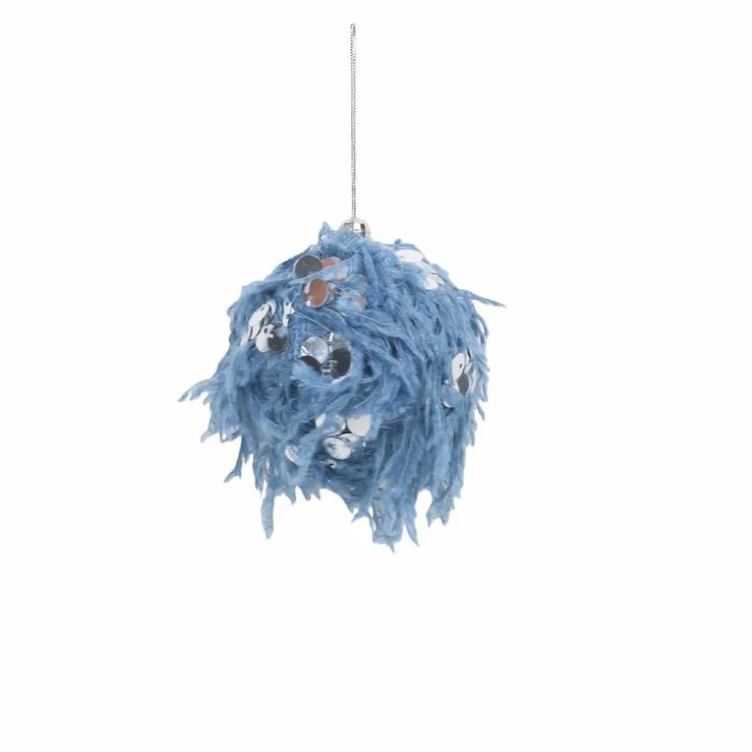 Deko-Hänger Stoffkugel 8 cm