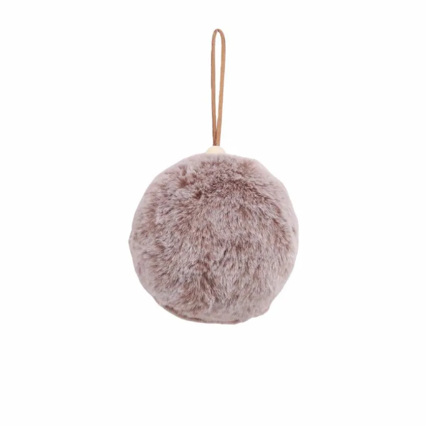 Deko-Hänger Stoffkugel 8 cm