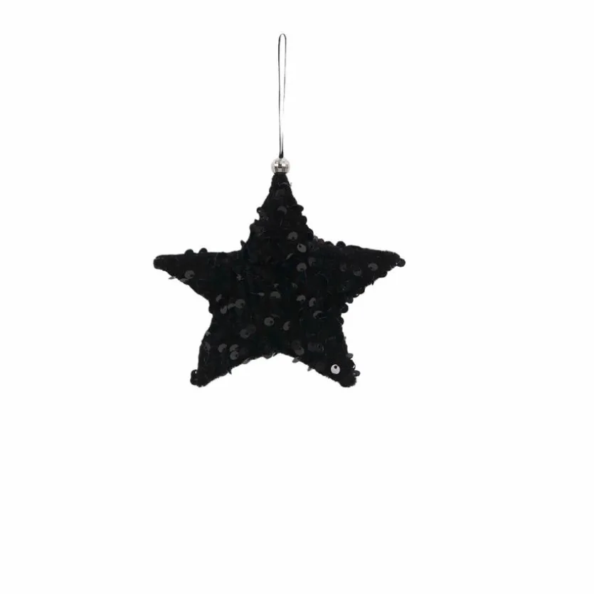 Deko-Hänger Stoffstern 12,5 cm