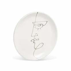 Deko-Teller Gesicht Ø 21 cm
